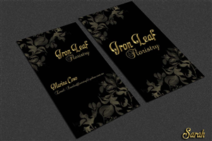Business Card Design by Sarah Haroon for this project | Design: #3129540