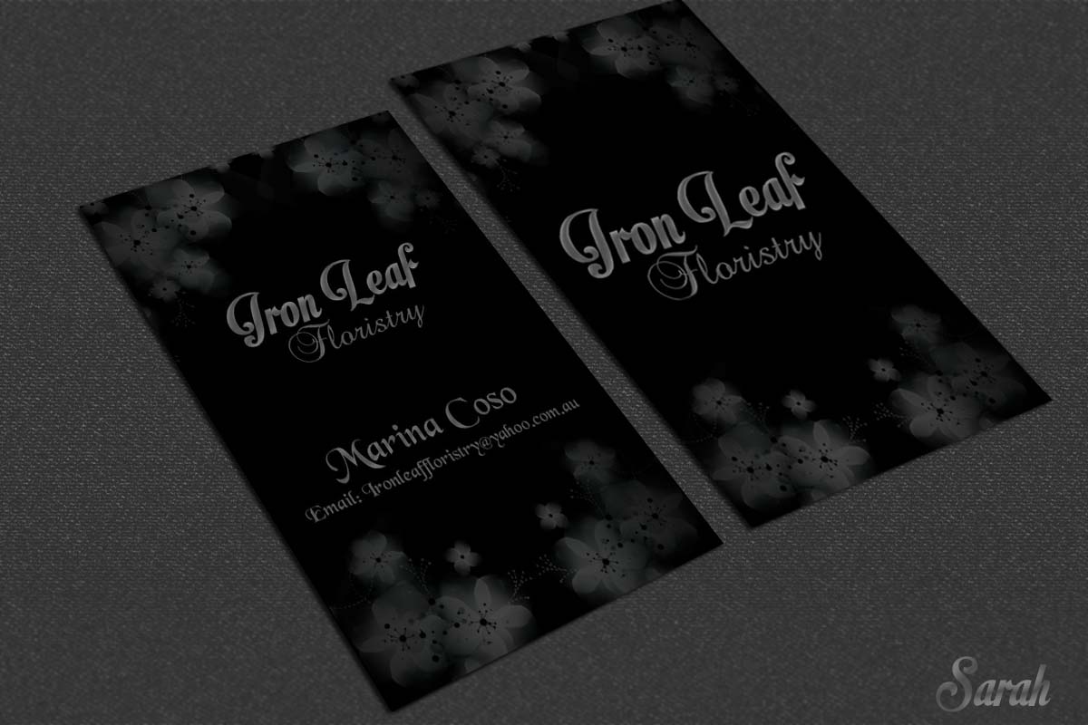 Business Card Design by Sarah Haroon for this project | Design #3129655