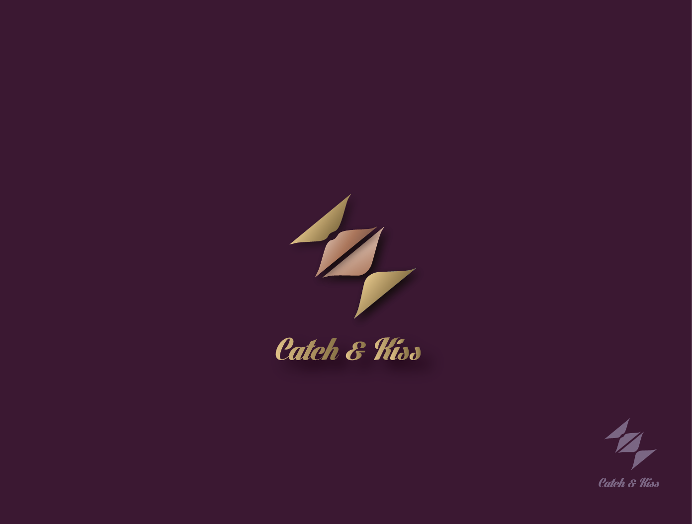 Logo-Design von greative für Catch&Kiss | Design #3130108