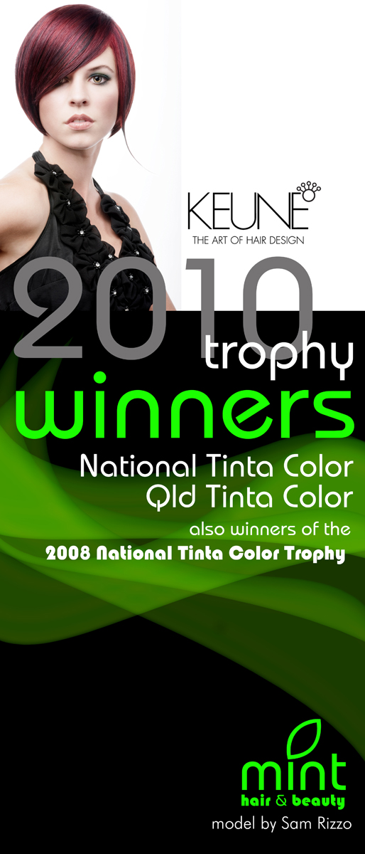 Poster Design by JB for Mint Hair & Beauty Pty Ltd | Design #71426