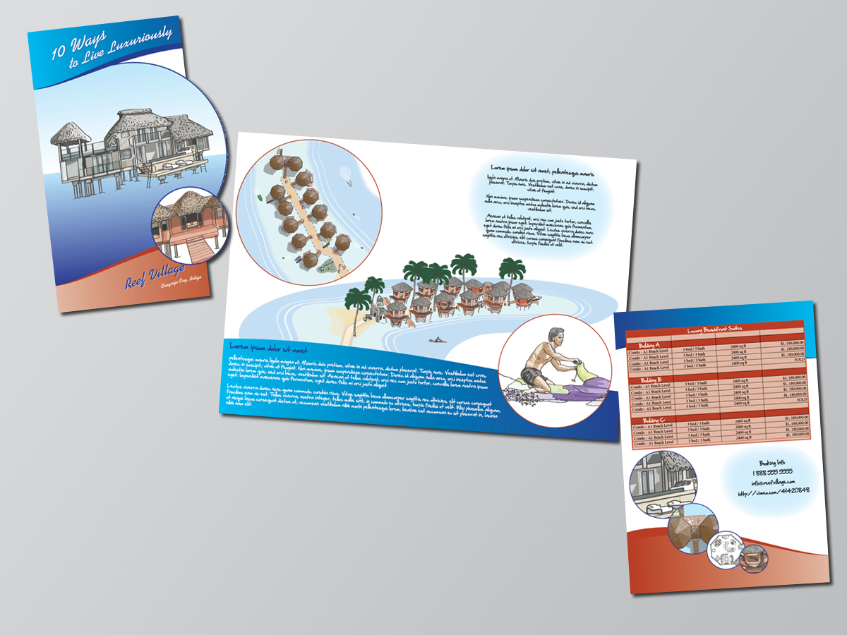 Diseño Con Ilustración por Kings Bishop Design para Tides Beach Resort LTD | Diseño #796318