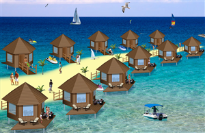 Illustration Design by Hector for Tides Beach Resort LTD | Design: #786049