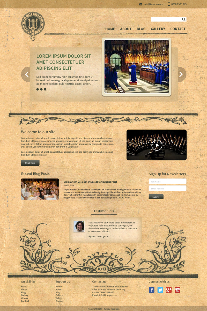 Wordpress Design by TGDesigns for this project | Design #3228701