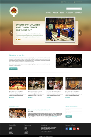 Wordpress Design by TGDesigns for this project | Design: #3260116