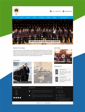 Wordpress Design by pb for this project | Design: #3149694