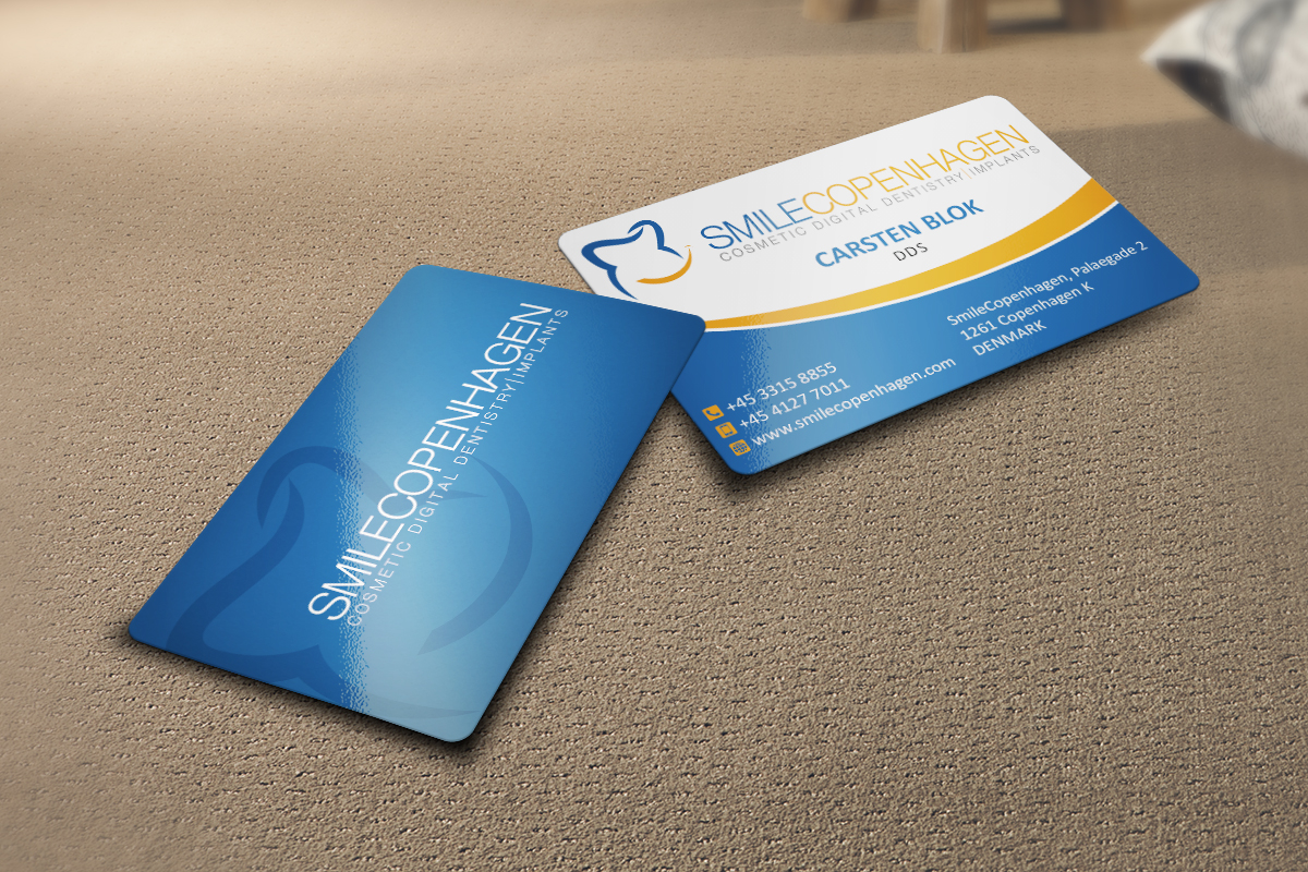 Business Card Design by MT for Smilecopenhagen | Design #3166047