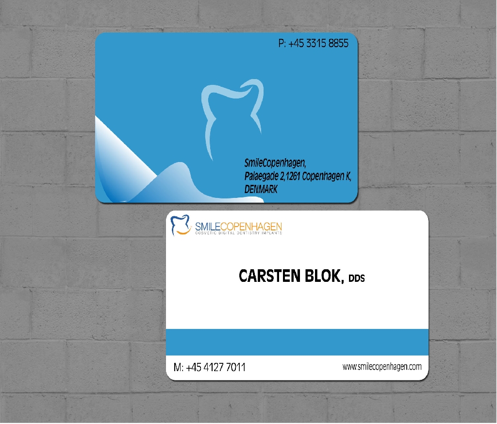 Visitenkarten-Design von Star Designer für Smilecopenhagen | Design #3185088