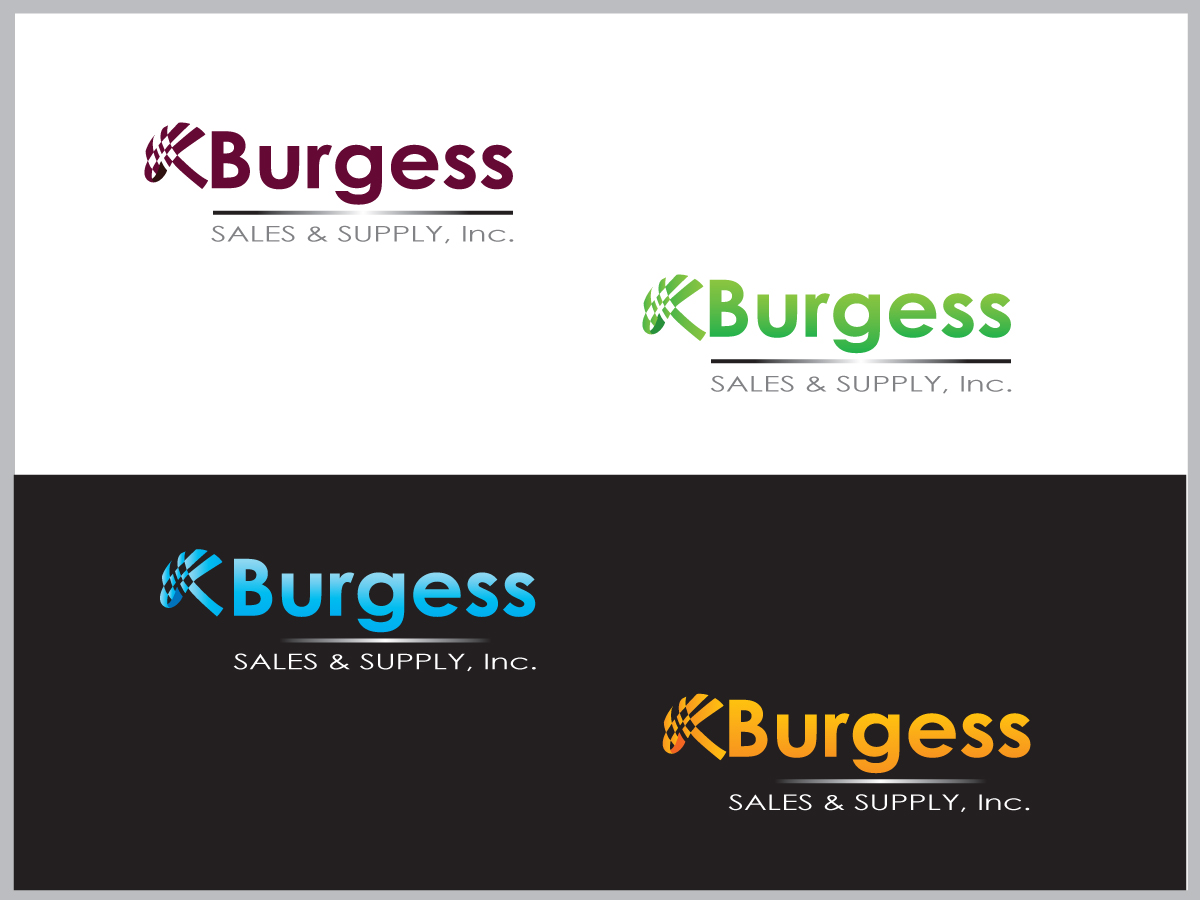 Design de Logo par T2Dezign pour Burgess Sales & Supply, Inc. | Design #3171968