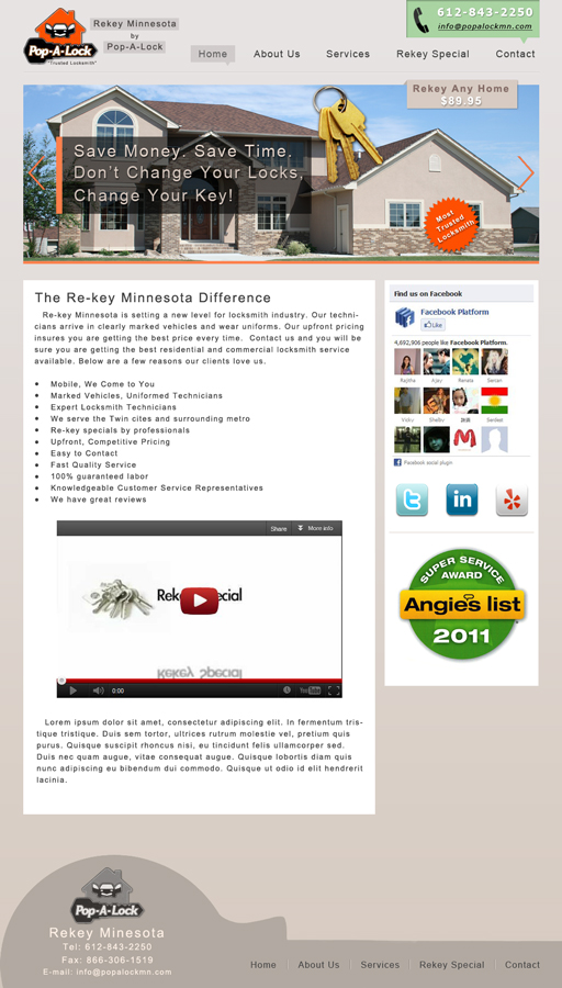 Web Design by Caglar Aslan for this project | Design #774945