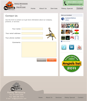 Web-Design von Caglar Aslan für dieses Projekt | Design: #775306