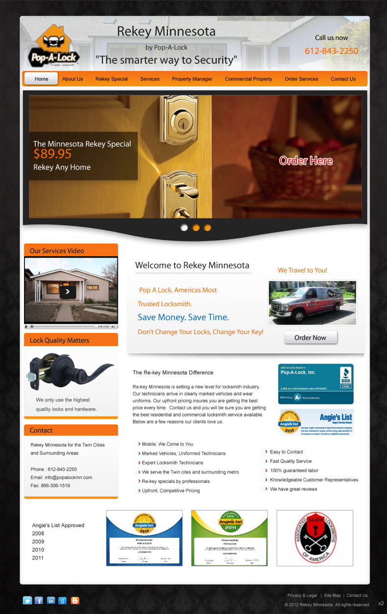 Web Design by pb for this project | Design #794630
