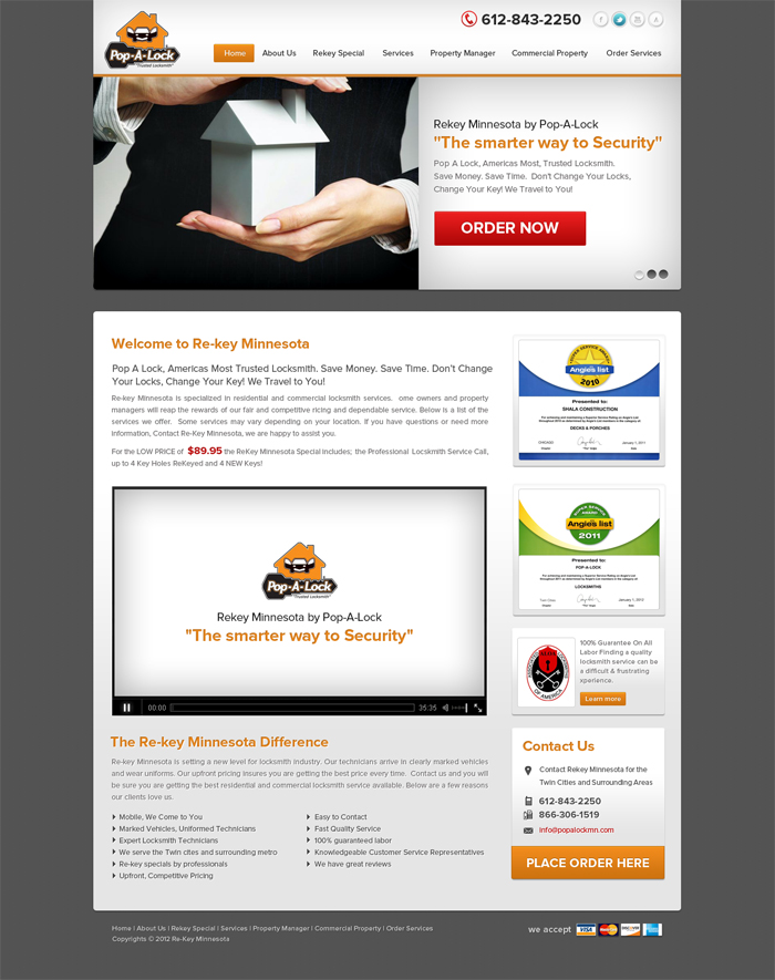 Web Design by the-lion-king for this project | Design #768602