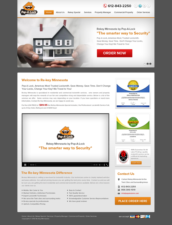 Web Design by the-lion-king for this project | Design #768614