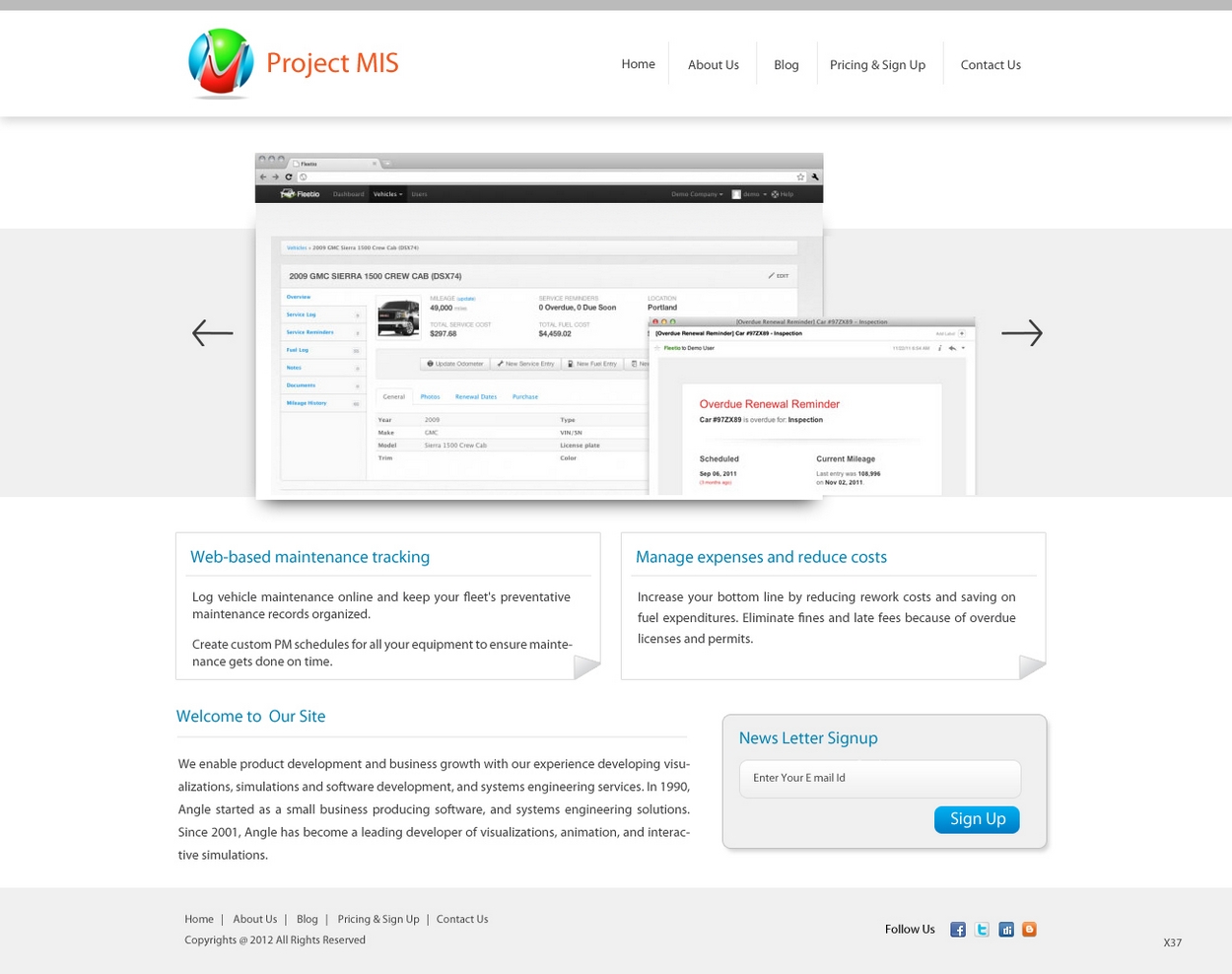 Web Design by pb for this project | Design #776935