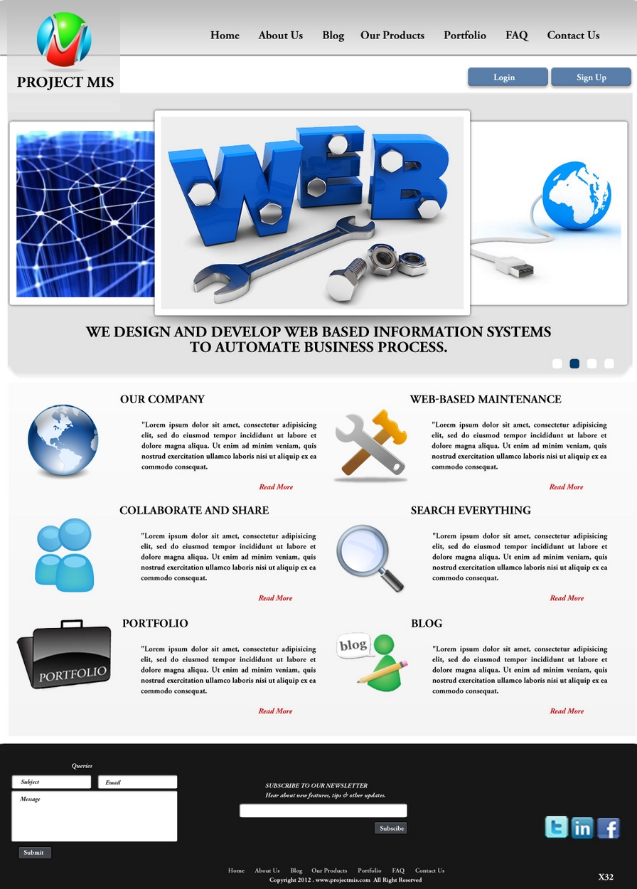 Web Design by pb for this project | Design #781818