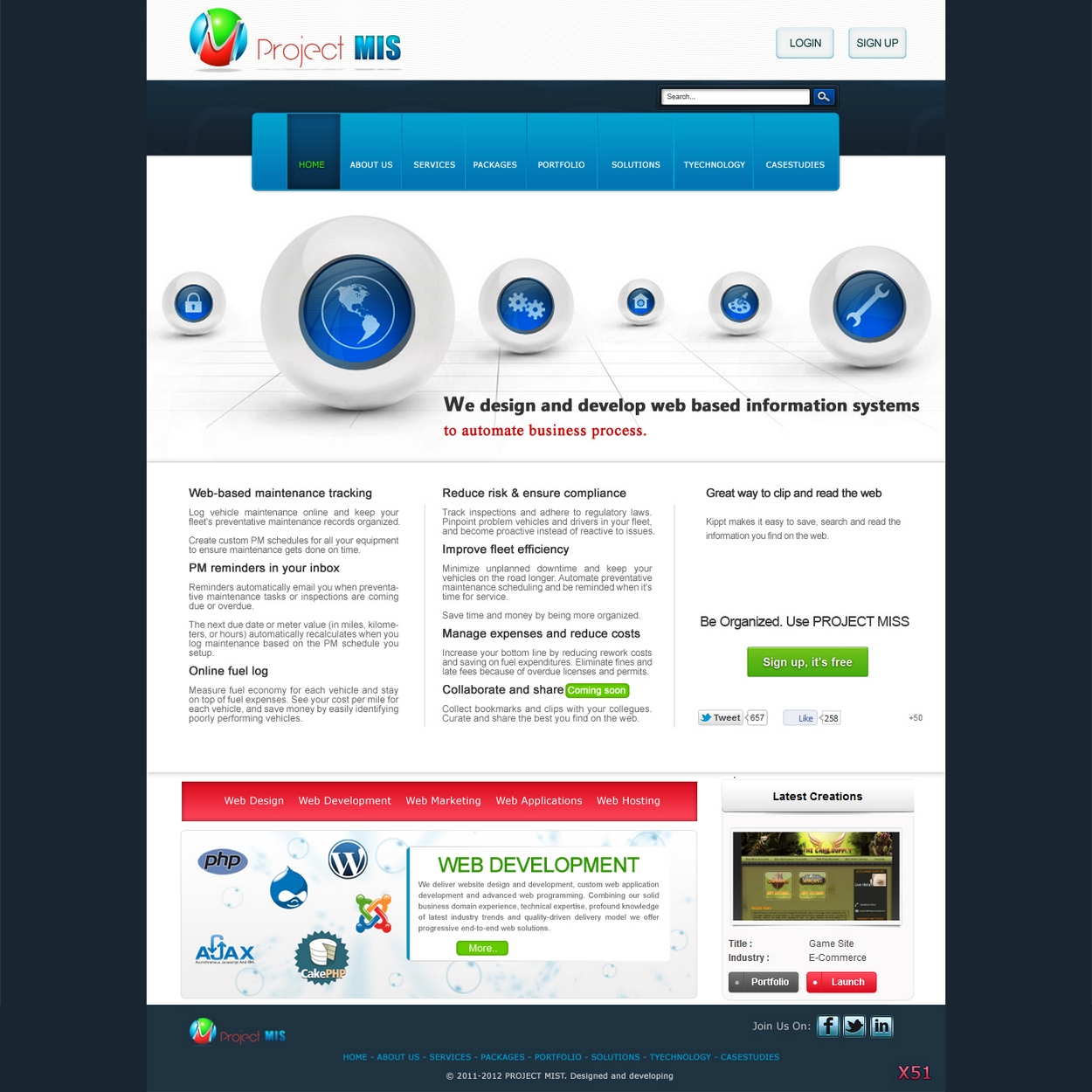 Web Design par pb pour ce projet | Design #781822