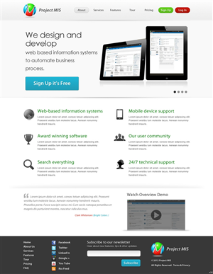 Web-Design von pb für dieses Projekt | Design: #788097