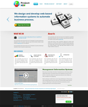 Web-Design von pb für dieses Projekt | Design: #788100