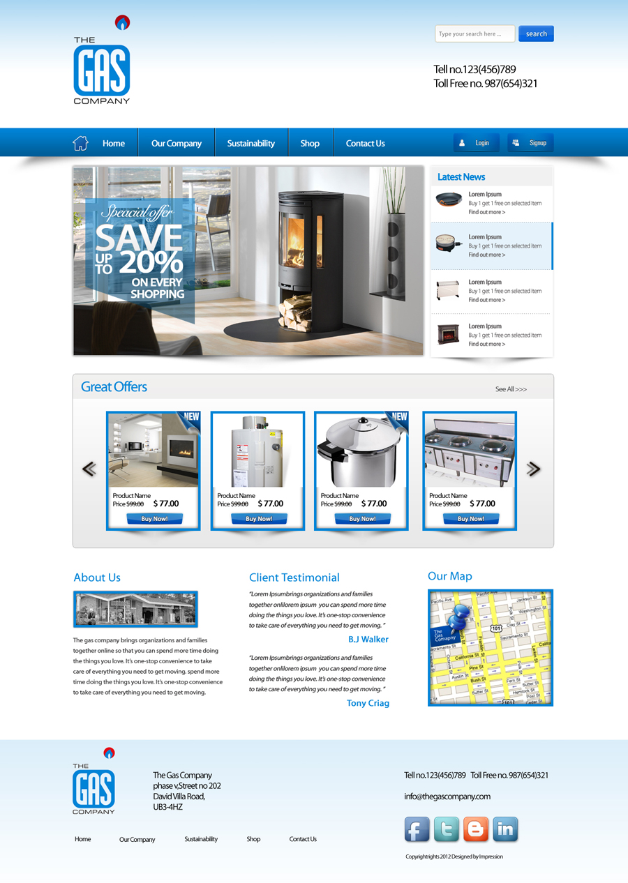Web Design by Impressive Sol for this project | Design: #781590