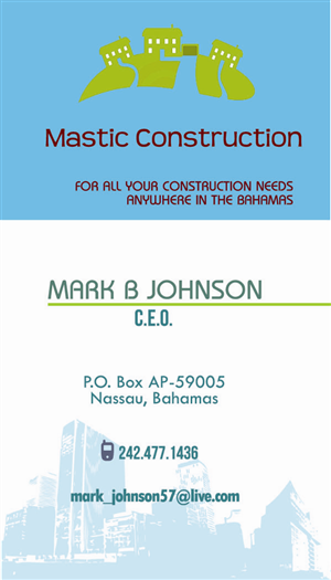 Business Card Design by Venus L. Penaflor for this project | Design: #3140465
