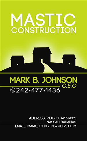 Business Card Design by Mont2 for this project | Design: #3146738