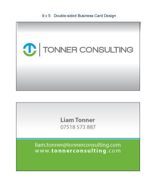 Business Card Design by homegraphic for Tonner Consulting Ltd | Design #3140651