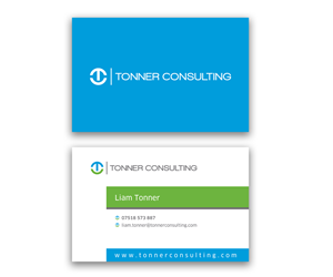 Diseño de Tarjeta de Presentación por MustardMike para Tonner Consulting Ltd | Diseño: #3182536