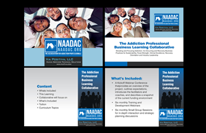 Non-profit for Addiction Counselors Needs Flyer & PowerPoint Slide Template for Learning Collab | Diseño Gráfico por laxman2creative