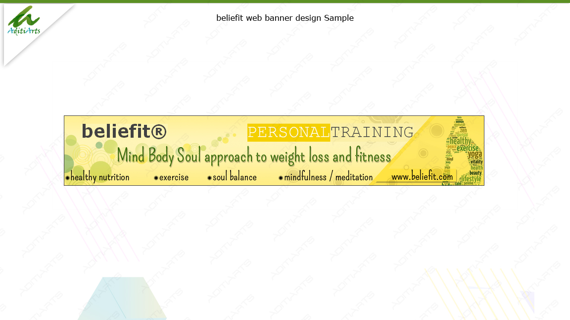 Banner Ad Design by AditiArts for beliefit® | Design #3205478