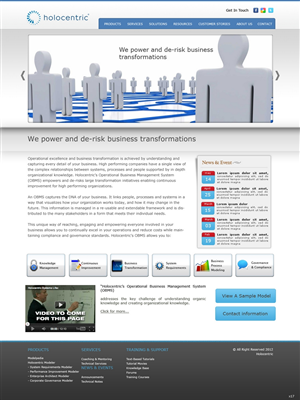 Web Design by pb for this project | Design: #768897