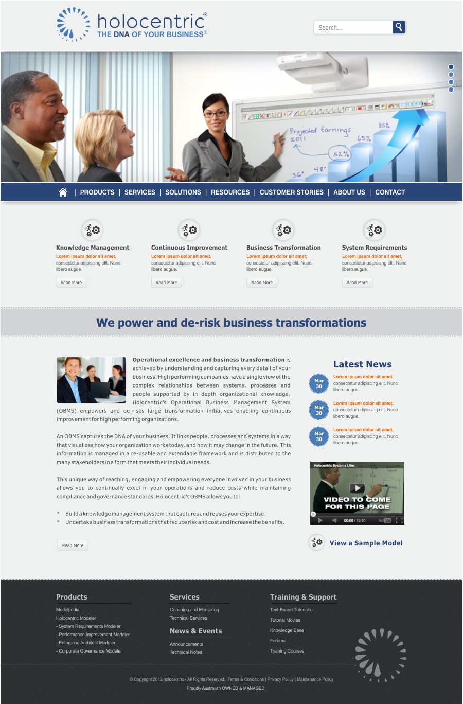 Diseño Web por CreativeIyke para este proyecto | Diseño #778096