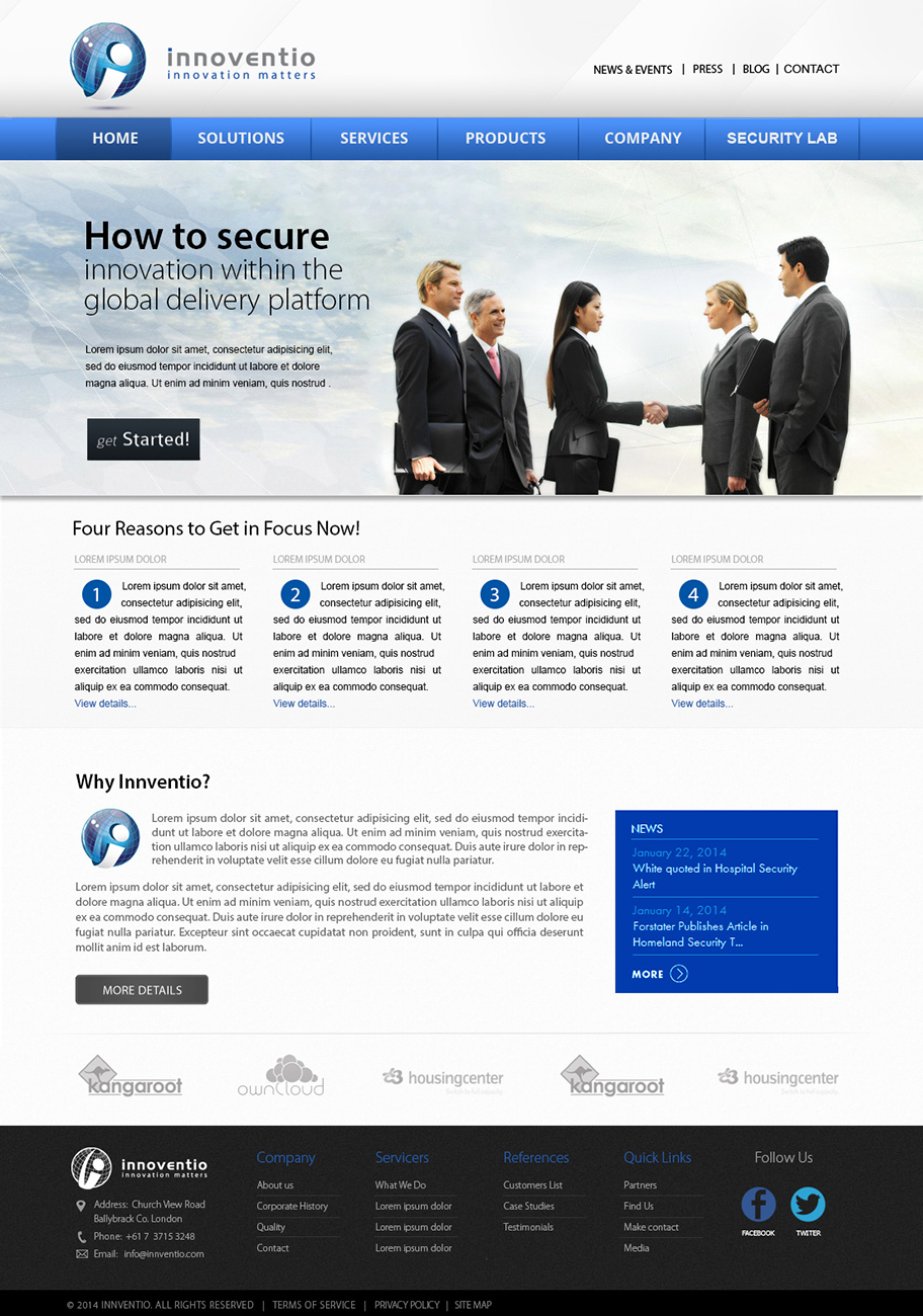 WordPress-Design von NABS DESIGN für dieses Projekt | Design #3148188