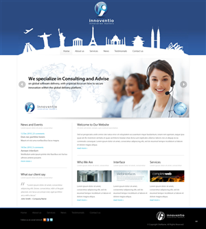 Wordpress Design by pb for this project | Design: #3149314