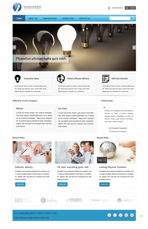 Wordpress Design by pb for this project | Design: #3149332
