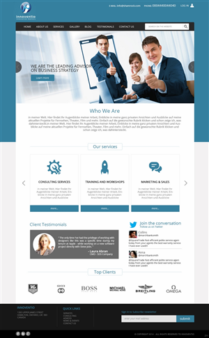 Wordpress Design by pb for this project | Design: #3149402
