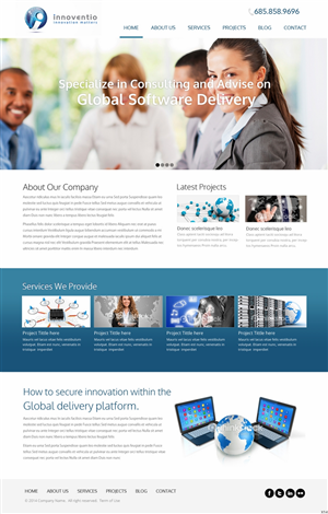 Wordpress Design by pb for this project | Design: #3149412
