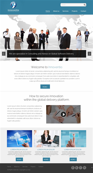 Wordpress Design by pb for this project | Design: #3149415