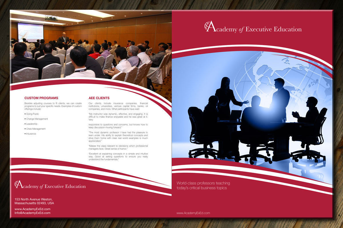 Diseño de Brochure por theblueart para este proyecto | Diseño #3138240