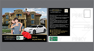 Welcome to the neighborhood | Postcard Design by Pinky 
