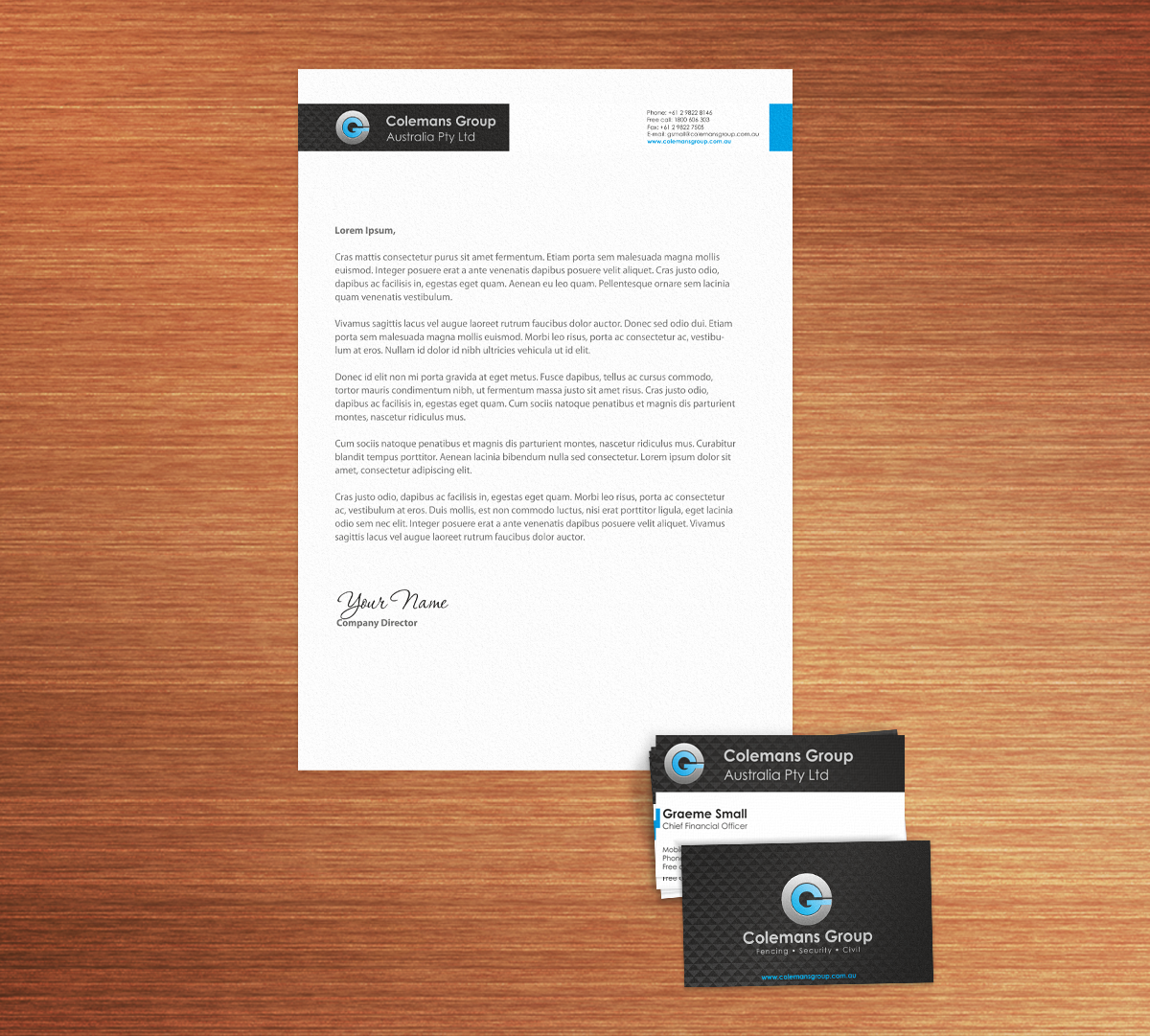 Stationery Design by HYPdesign for this project | Design #771124