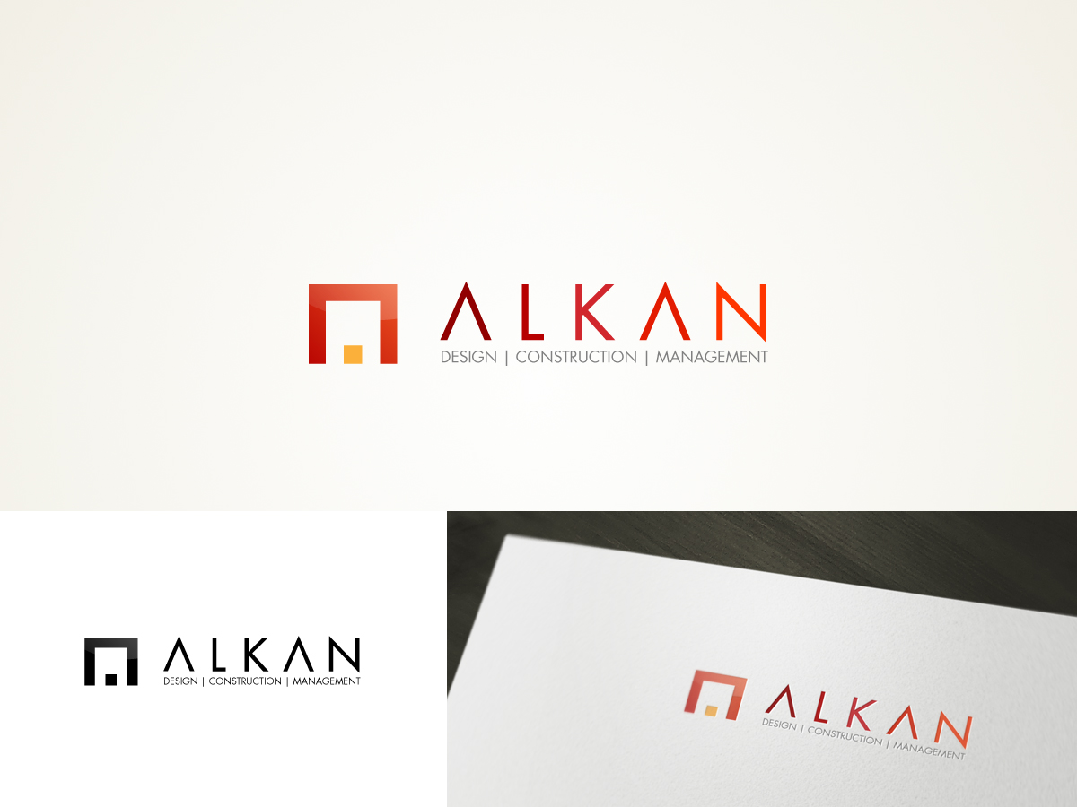 138 Elegant Playful Construction Logo Designs for "ALKAN" Under Alkan