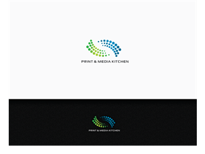 Print & Media Kitchen | Logo Design by jaime.sp