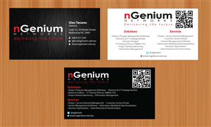 Business Card Design Project - Technology Solutions & Services | Business Card Design by Sbss