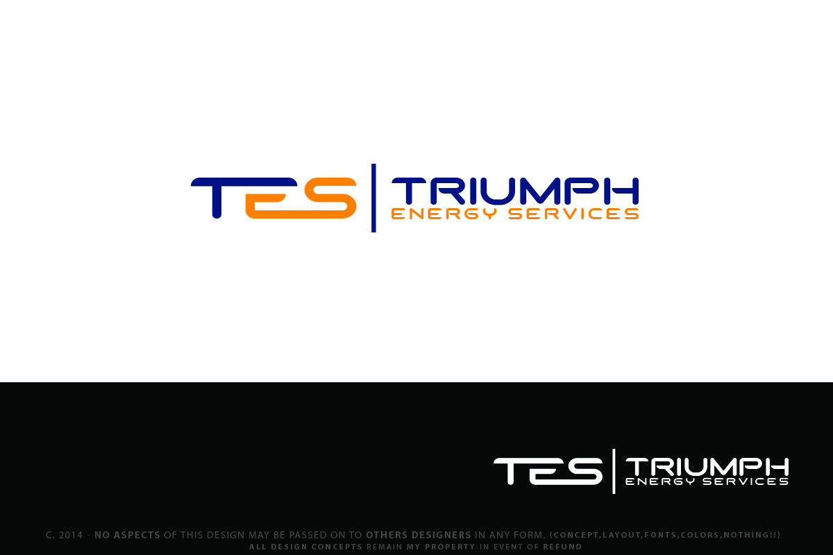 Logo Design by Senseless for Triumph Energy Services | Design #3178374