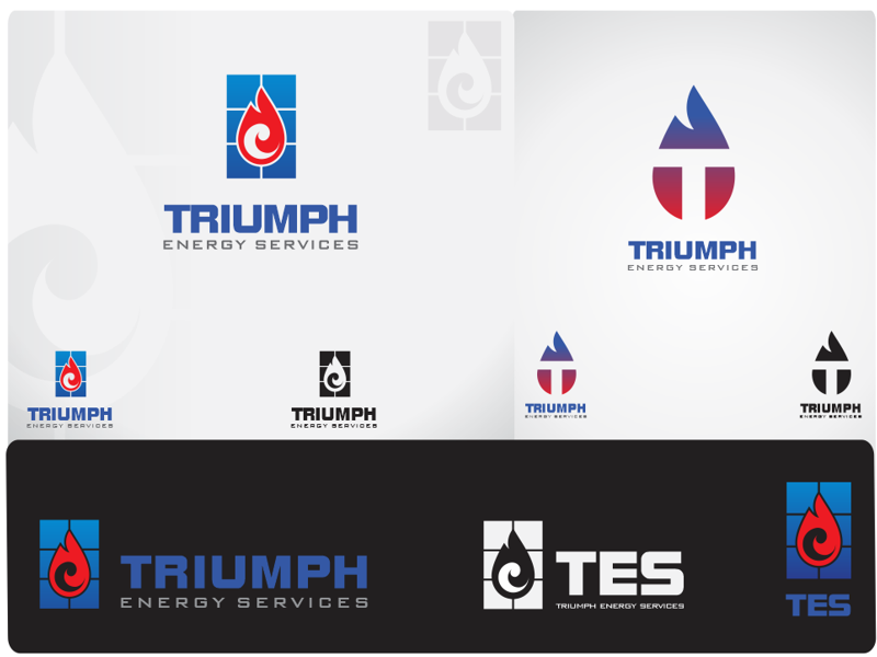 Logo Design by Bibi for Triumph Energy Services | Design #3210758