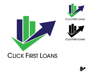 Logo-Design von silentmojo für Click First FInancial | Design: #3155338