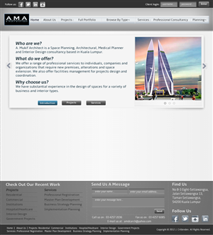 Diseño Web por J.Crittenden para este proyecto | Diseño #767669