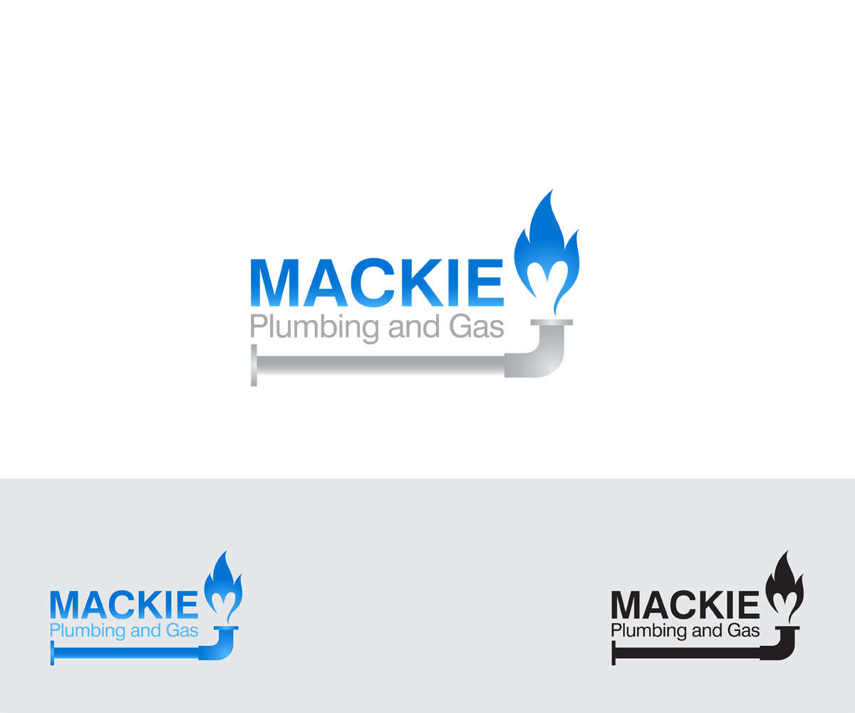 Logo Design by neo_tahya for Mackie Plumbing and Gas | Design #3158962