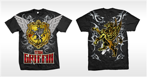 Orlando Griffin - Vegas MMA Fight Team T Shirt | T-Shirt-Design von dsgrapiko