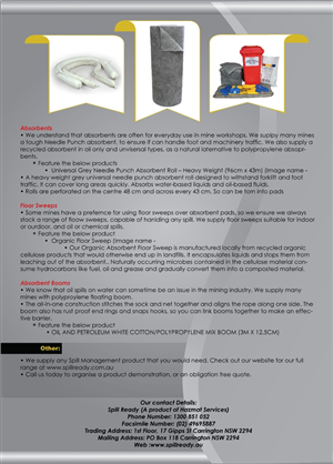 Flyer Design by Mihaela Scobici for Spill Ready | Design: #3184423